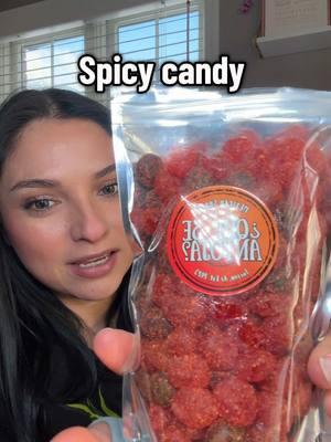 I’m so obsessed with this candy #fyp #foryoupage #spicy #spicycandies #dulces #dulcesenchilados #TikTokShop #spotlightfinds #tiktokshoploveatfirstfind 