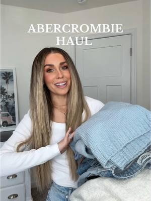 Abercrombie Haul 🤍 all added to my LTK! #abercrombie #abercrombiejeans #abercrombiehaul #abercrombiestyle #abercrombieandfitch #abercrombiesale #athleisurewear #springstyle #springfashion #ltkstyletip #ltkseasonal 