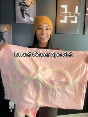 The cutest Bowknot Duvet Cover and Pillowcase set…#duvet #duvetcover #bowknot #bow #knot #bedroomdecor #cute #TikTokShop #ttsacl #roomdecor #spruce #reviews 