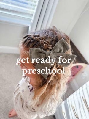 I grew on TikTok with my “get ready for preschool” series so it only seems fitting to go out with it🥺🎀  Make sure to follow me on IG!  #momof4 #youngmom #fyp #MomsofTikTok #toddlermom #sahm #modestfashion #grwm #toddlerhair #easytoddlerhairstyles #easyhairstyles #schoolhair #preschoolhair #preschool #cutehairstyles #braids #girlmom 