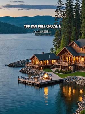 I’m taking 3💯 #lakehouse #cabin #farmhouse #country #countryhome #Outdoors #nature #mountains #fyp