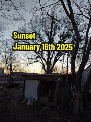 January 16th 2025 Sunset timelapse birds going to bed!  #sunset #timelapse #hyperlapse #birds #chickens #bedtime #trending #viral #tiktok #fy #fyp #fyf #tiktok #reel #reelreels #foryoupage #foryoufeed #like #follow #duet #share #letsgo #liverightnow #joinup #creatorsearchinsights #777 