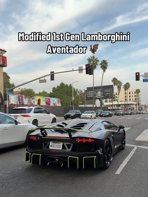 It’s crazy how loud this Lamborghini Aventador is in idle. Follow me on IG & YouTube, just in case TT gets banned. #carspex #tiktokviral #carsoftiktok #fyp #lamborghini #aventador 