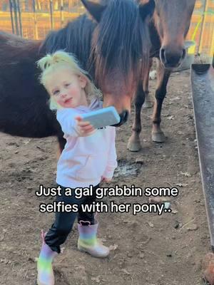 And it doesn’t look like their first time, either 😂🥰 #c5farm #pony #farm #farmgirl #fyp #selfie #foryourpage #cute #farmgirl #diva 