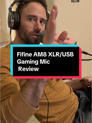 Fifine AM8 XLR/USB Gaming Mic Review! #podcast #applepodcasts #spotifypodcast #apple #spotify #pinkpill #pinkpilled #pinkpilling #review #TikTokShop #audio 