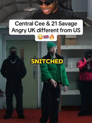 Central Cee & 21 Savage - GBP (Official Music Video) | REACTION #izzynokizzy #centralcee #21savage #uk #ukdrill #reaction #fyp 