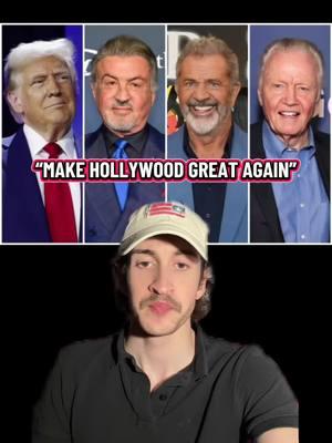 MAKE HOLLYWOOD GREAT AGAIN! #hollywood #trump #47 #conservative #politics #sylvesterstallone #melgibson #jonvoight #wokehollywood 