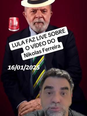 LIVE de LULA sobre o vídeo do Nikolas Ferreira #greenscreen #fazuelicambada #bolsonaro #noticias #brasiliadf #politica #brasileiro #lula #pt #janja #nine171 