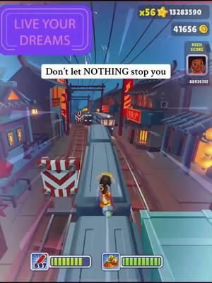 Don’t let nothing stop you from achieving your dreams 💪🏽#msdonna2020 #subwaysurfers #veteran 