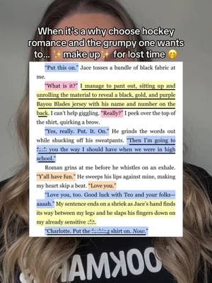 “My Brother’s Team Mates” — a why choose hockey romance #hockeyromance #hockeyromancebooks #whychooseromance #brothersbestfriend #forcedproximity #secondchanceromance #grumpysunshineromance #creatorsearchinsights #booktokfyp #possessivebookboyfriends #melissaivers  Video credit: @𝑪𝒐𝒖𝒓𝒕𝒏𝒆𝒚 🩶📖 