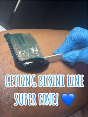 They say you’ve made it when you start getting haters! 2025 has proven that quote to be real because at this point, I don’t know why people are upset.  Doing a bikini line wax using Bikini Star by @Tress Wellness 💙💙 #fyp #tresswellness #homewaxingkit #athomewaxing #wax #bikinimodel #esthetician #trending #waxtok #TikTokShop #haters 