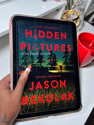 first time being scared from reading a book | Hidden Pictures by Jason Rekulak 📚  #BookTok #bookreview #hiddenpictures #fyp #bookrecommendations #pyschologicalthrillers #thrillerbooks #kindleunlimited 