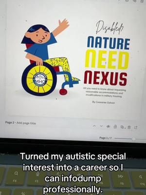 My newest guide “Nature Need Nexus: All you need to know about requesting reasonable accommodations and modifications in military housing!” is live on my LinkedIn. A pdf version will be available soon. #militaryhousing#efmp#militaryfamily#mhpi#army#navy#marines#airforce#spaceforce#coastguard#disabilityrights#disabilityawareness#fairhousingact 