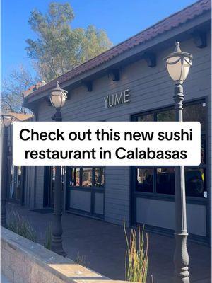 📌 YUME - CALABASAS, CA  Yume Sushi opened its second location in Old Town Calabasas this week.  While I know the LA fires are still ongoing, if you have not been affected and are looking for a little respite during this devastating time in our city, please continue to support your local businesses.   #losangeles #lafood #lafoodie #lafoodies #losangelesfood #larestaurants #calabasas  #yumesushi #lafires #lafire #lasushi #laeats  