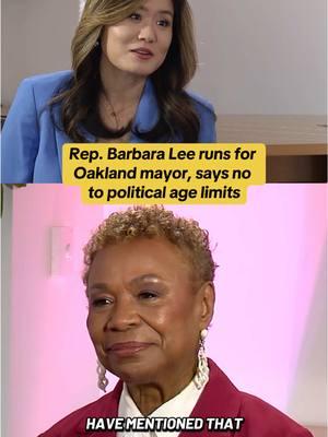 Congresswoman Barbara Lee officially announced she is running for Oakland mayor in April’s special election. A 13-term member of Congress, Lee is known as a leading progressive voice with years of experience in public service. But whoever wins the mayorship faces a slew of challenges, from a massive budget deficit to concerns over homelessness and violent crime.  I sat down with Lee to discuss the congresswoman's campaign, her perspective on some of Oakland’s biggest issues, and why she's choosing to run now at the age of 78, after nearly three decades in Washington.  Our full interview now online at KRON4.com. #oaklandmayor #oakland #barbaralee #politics #california #politicstiktok #electionday #bayarea #localnews #oakland 