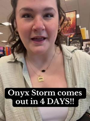 🚨🚨FOUR DAYS UNTIL ONYX STORM MIDNIGHT RELEASE PARTY🚨🚨 some notes for our dragon riders! 🐉✨❤️ 🐉 store will close at 9pm and then reopen at 9:30 for the party 🐉 all pre-paid slots are full: everyone who prepaid for their book will receive a wristband when they enter, you must have your receipt! 🐉 if you want to join the party and participate in our activities, you are welcome to come, but you will not be able to purchase a book 🐉 we will have a small amount of books available for purchase on Tuesday the 21st 🐉 holds are only good for 24 hours 🐉 one of our activities is a costume contest so come as your favorite character or wear your favorite fourth wing apparel  🐉 our cafe will be open until 11:45 and have a limited menu 🐉 if you have any questions or concerns, please shoot us a message or call the store We can’t wait to celebrate with you! #bn #barnesandnoble #books #BookTok #midnightrelease #onyxstorm #rebeccayarros #party #dragons 