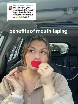 Replying to @Nicole benefits of mouth taping from a dental hygienist (always consult w your doctor first if have underlying health issues or extensive health history) #mouthtape #mouthtapesleeping #dentalhygienist #healthhack #wellnesstips #snoring #mouthbreathing #dentalhygienetips #oralhygiene 