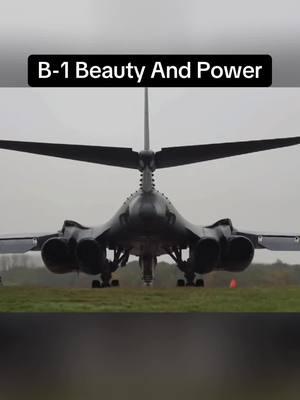 B-1 Beauty And Power. #airforce #aircraft #airplane #flyby #flyover #jets #usaf #fyp 