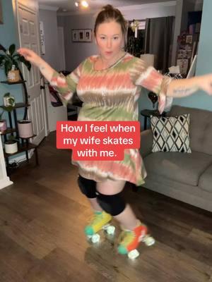 1/16/25- Day 16 of 365 skate daily remake of one of my viral videos, and unfortunately she doesn’t really skate much with me lately. lol skates are Neo M from @GH SKATES use code Jennalynn for 10% off. #rollerskating #rollerskate #skater #skatedance #danceskate #skate #skatetok #rollerskatetiktok #ghskates #ghskatesfamily 