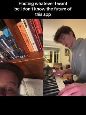 sorry for the audio quality…blame tiktok  @theo_troy_ #bennieandthejets #eltonjohn #musicduet #tiktokban 