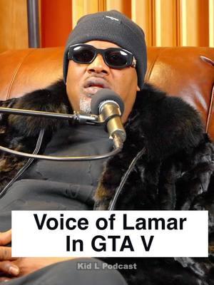 Playing the Voice of Lamar in GTA V! Slink Johnson on the Kid L Podcast! #comedian #gtav #gtavi #gta5 #gta6 #lamardavis