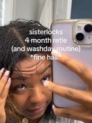 somebody asked me for an update on my sisterlocks journey so here’s a very *chaotic* and unaesthetic sisterlocks washday for my 4 month retie appointment 😭 a few answers to some FAQs: 1. idk how many sisterlocks I have bc we didn’t count during my establishment and I have slippage every month (I do plan to count once I stop having slippage though) 2. my establishment took 28 hours over 3 days 3. my loose natural hair measured at 14” 4. I did not trim/cut my hair before products mentioned: @Neutrogena hydroboost city shield water gel w/ spf #sisterlocksjourney #sisterlocks #drlys #girlswithlocs #locjourney #sisterlocksinstallation 