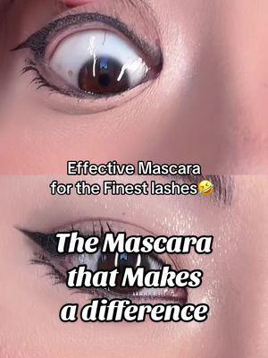 I normally use falsies! But I’d like to use mascara sometimes for a more natural look. This mascara is so buildable for my finest lashes and it actually works on me! 🤣 so happy I found it @Judydoll_official @Judydoll US #judydoll  #judydoll_us #judydollmascara #TikTokShop #tiktokshopfinds #mascara #mascarareview #makeup #makeupreview 