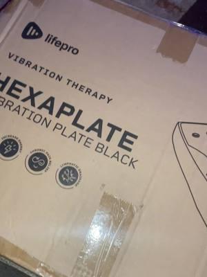 I’m still getting use to this but I use it like 2 x a week! #hexaplate #vibrateplate #workout #calorieburningworkout #reviews #electronics 