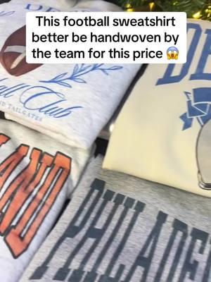 This deal feels like a glitch in the system 😅 #TikTokShop #ttshop #footballsweatshirt #vintage #sportsapparel #footballseason #gamedayoutfit #retrofootball