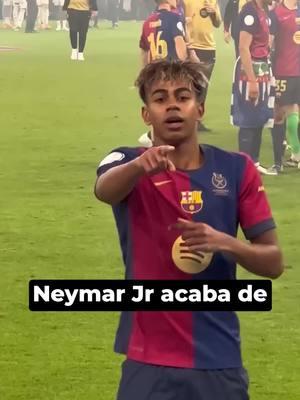 Neymar confirmó que Lamine Yamal es su heredero #neymar #futbol #lamineyamal