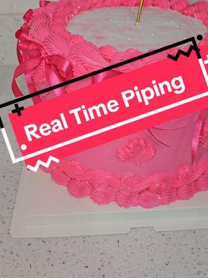 Esto es lo más relajante del mundo mundial ....🩷 #cakedecorating #piping #pipingvideo #chantilly #idea #cakedecorator #ideas #cakeideas #pink 