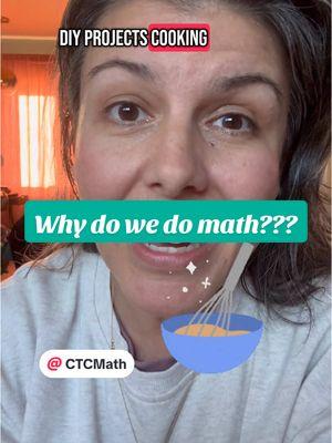 Why do we need to do maaaaaath? 🤩 #ctcmath #homeschool #homeschoolmom #ad #homeschoolersoftiktok #secularhomeschool #homeschoolcurriculum #homeschoolresources 