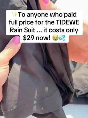 So deal 🥰💋  #tidewe #tidewehunting #rainjacket #waterproof #hunting #outdoor #camping #deerhunting#TikTokShopBlackFriday #TikTokShopCyberMonday 