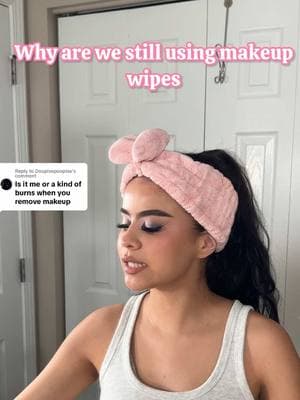 Replying to @Doopisepoopise  Cancel Makeup Wipes ❌ #cleanser #makeup #skintok #makeupwipes #skincaretips #makeupremover #skincareproductsmusthave 