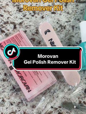 Morovan Gel Polish Remover Kit!#viralvideo #foryoupage #foryou #gelpolishremoval #gelpolishnails #morovannails #morovannailpolishremover #fornails #gelremover 