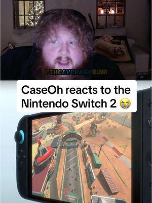 CaseOh reacts to the Nintendo Switch 2 😭 #caseoh #nintendo #switch2 #caseohgames #caseohclips #caseohfunnymoments #caseohgamestwitch #clips #nintendoswitch2 