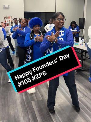 Happy Founders’ Day to the Ladies of Zeta Phi Beta Sorority, Inc. Our owner is a proud member.   #zpb1920 #105 #zetaphibeta #sosweet #thefinest #sorors💙🤍 #foundersday #itonlytook5 #greektok #bond #sisterhood 