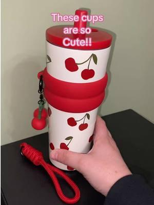 These leakproof cups are so cute! Check out the different styles they have 🍒 #cherrycup #bowcup #leakproof #leakprooftumbler #tumbler #tiktokshopcreatorpicks #ttslevelup #fypviralシ #viralfinds 