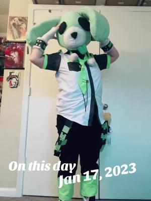 #onthisday Welp I will be saying I am merely seeing what the outcome is for TikTok but you can find me on Lemon8 and Bluesky! It was fun! #anime #Cosplay #noiz #dmmd #dmmdcosplay #dmmdnoiz 