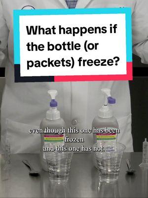 what happens if you freeze SimplyThick gel before you use it?  Let me show you! #dysphagia #dietitiansoftiktok #dysphagiadiet #dietitian #slp #iddsi #speechies #speechiesoftiktok #cfpp #cdm #training #rdn #slpsoftiktok #thickenedliquids  #SimplyThick #testmethod 