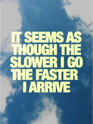 “it seems as though the slower i go … the faster i arrive” 🕊️ our new studio version of our song “slower i go” is available now everywhere 🤍  #worshipmusic #jesusmusic #jesus #worship 