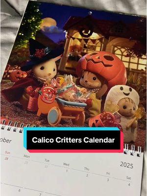 Replying to @ami ☆ of course October is one of my favorite months 🥹🎃🍁 #calicocritters #calicocritterscalendar #calendar #sylvanianfamilies #calicocritterstiktok #calicocritterscollection #calicocrittersdrama #sylvanianfamiliestiktok #TikTokShop #fyp #fypシ 