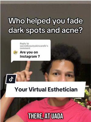 Replying to @sacredbeautyskincarellc #esthetician #darkspottreatment #acneproneskincare #darkspotskincare #skincarefordarkspots #virtualesthetician 