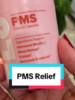 Excellent PMS relief for menstrual cycles! A powerhouse of Chasteberry, Lemon Balm, Dong Quai. Vitamin B6. #pms #pmsproblems #menstrual #menstrualsupport #periods 