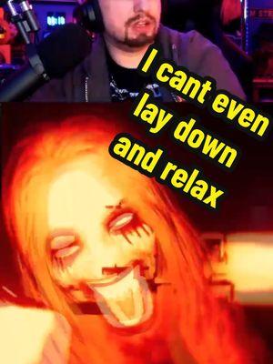 I cant even lay down and relax #funny #fyp #horror #horrortok #horrorgameplay #horrorgamer #indiehorrorgame #scary #jumpscare #scared #indiehorror 