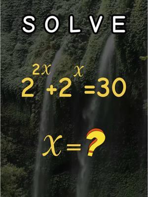 Can you solve for x in this equation? #mathchallenge #algebra #mentalmath #mathteacher #teachingmath 