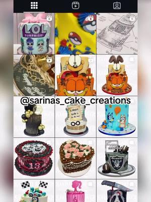 Follow your favorite cake dealer on IG #sarinascakecreations #caketok #cakedealer 