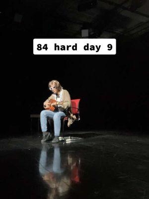 84 Hard Day 9 and I am creating a lot but still scared to share. I don’t just want to share online but in person too, so I’m working on performing live more! This Kurt cobain parody performance was from 2023 during week 2 of doing the artists way. 84 Hard is a challenge I made up inspired by the artists way and 75 hard. If you’re an artist and want to join do this every day: - write morning pages  - repeat 5 affirmations  - list 5+ things ur grateful for  - 20+ min artist walk - support 1 artist - work on art for 1 hour  - share progress or art publicly  - 10 min visualization  #84hard #kurtcobain #artistsway 