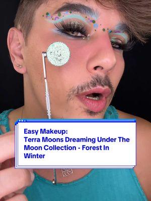 Easy Makeup: Ep.96 ➡️ Dreaming Under The Moon Collection* ➡️ @Terra Moons Cosmetics ➡️ 3/14 shade looks! ➡️ Shade: Forest In Winter* ➡️ Floating Bubble Liner! Forest In Winter* - This shade is organic, almost biological in its vibes. With a bold shift from purple to gold to green, it feels both cool like winter, but mossy like life brewing just under the frosty snowy surface. This is one of the most apt named shades they have ever released, and I am truly pleased by its longevity and wearability as even after a full day, there wasn’t a single crease. The whole eye look is ONLY this shade with colorful liner from the @linsmakeuplooks @Glisten Cosmetics LTD graphic liner palette and Terra Moon’s loose In My Orbit pigment in the inner corner! And I’ll be doing a look for every single shade in this collection! Thank you for the support! 💐🖤 *This item was gïfted in PR, no obligation to post. #mua #makeupartist #makeup #easymakeup #makeuptips #makeuptutorial #makeuptutorials #terramoonscosmetics #Eyeliner #eyeshadow #eyeshadows #indiemakeup #indiemakeupbrand #indiemakeupbrands  #multichromemakeup #multichromeeyeshadow #multichromeeyeliner #duochrome #duochromeeyeshadow #duochromeeyeliner #hydraliner #hydroliner #graphicliner #graphiceyeliner  #terramoons #terramoonscosmetics  #linsmakeuplooks #glistencosmetics 