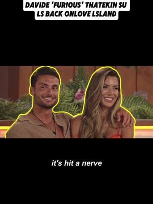 I say get him in🤷🏼‍♀ Davide is reportedly furious that Ekin Su is back in the Love Island villa #LoveIsland #loveislandallstars #popculture #ekinsu #davide